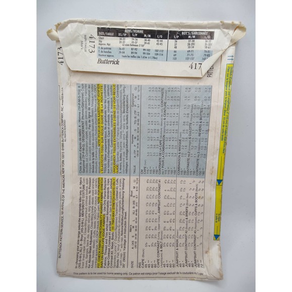 Batman Retro Sewing Clothing Costume Pattern Men - Picture 2 of 4